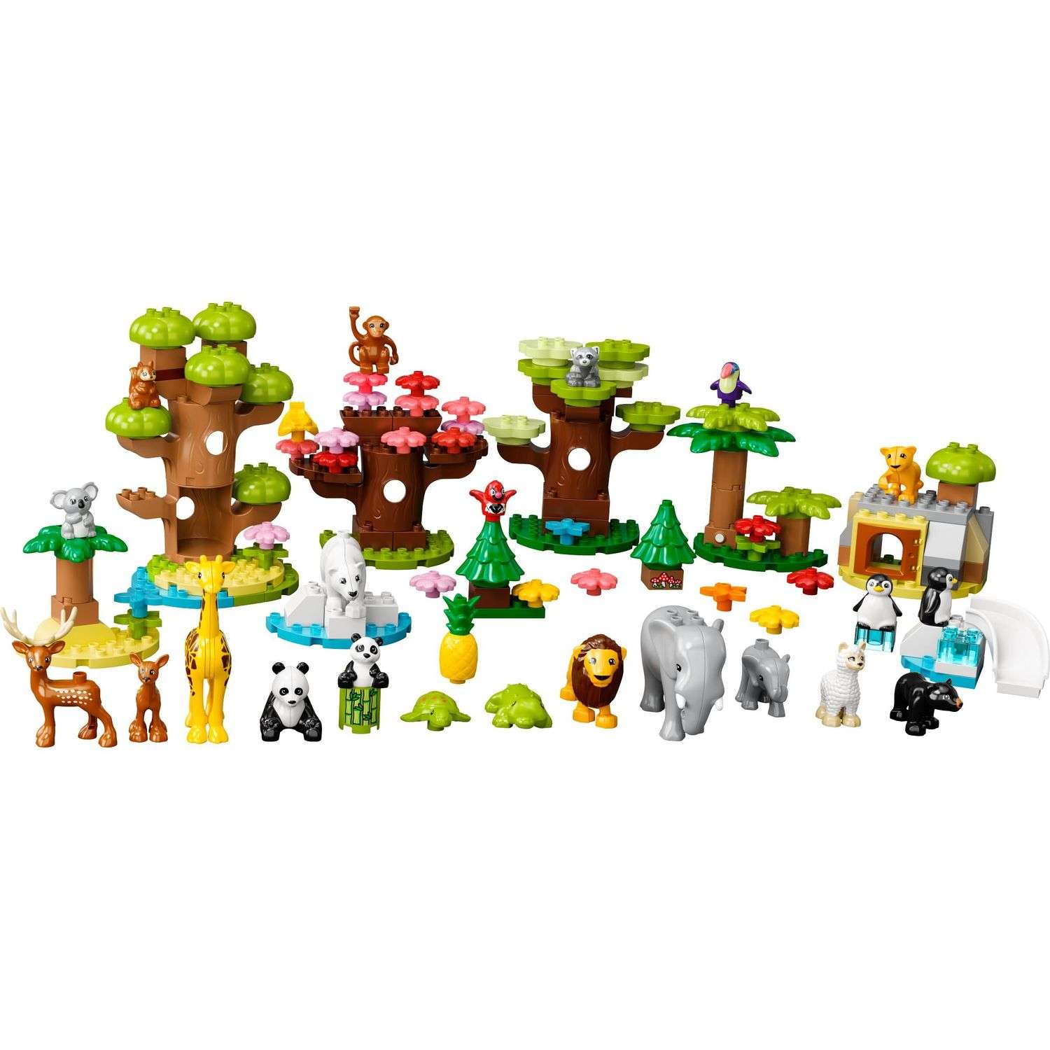 Конструктор LEGO DUPLO Wild Animals of the World 141 дет. - фото 2