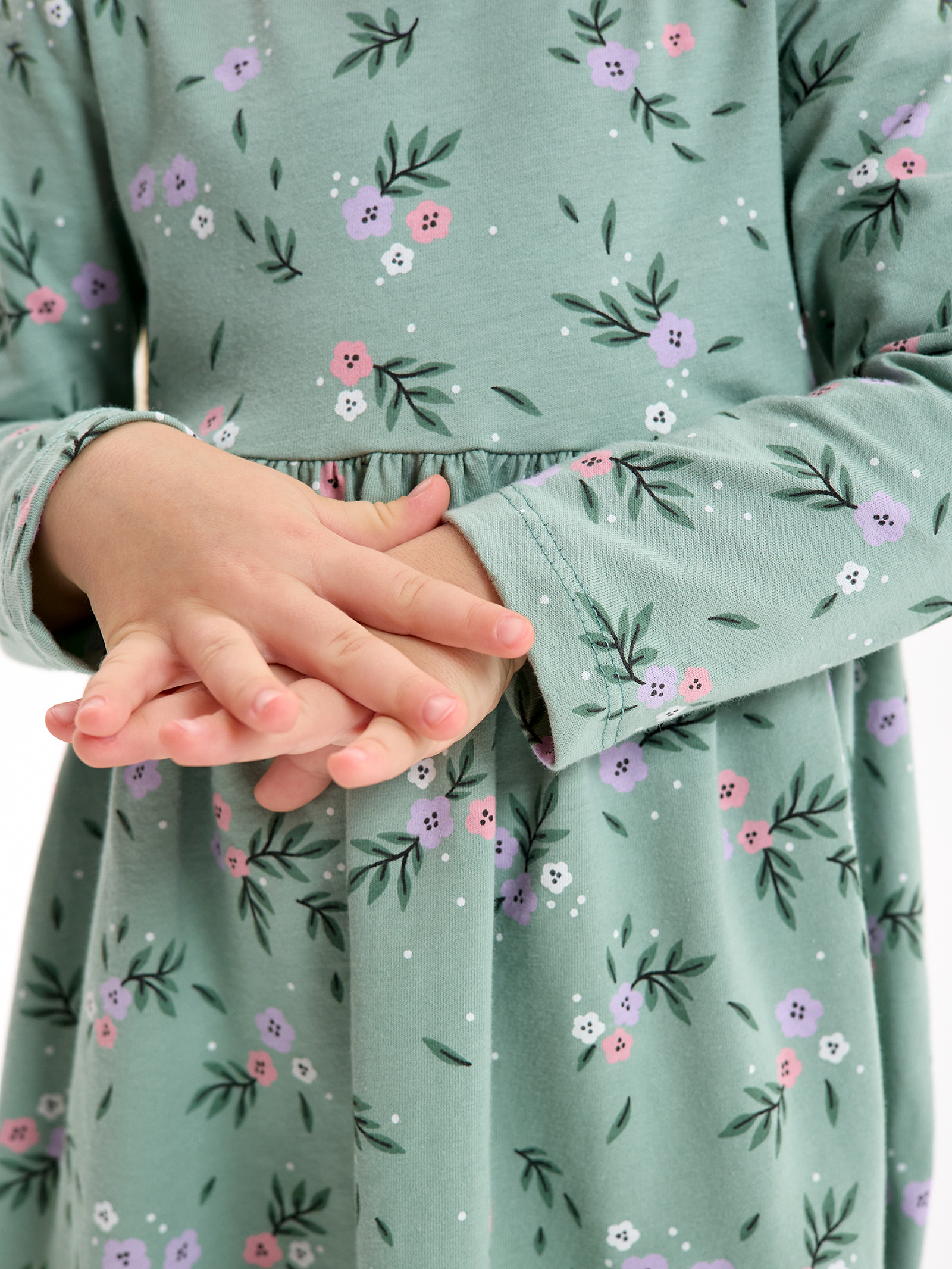 Платье LEVAKIDS платье для девочки_сказочные цветы - фото 10