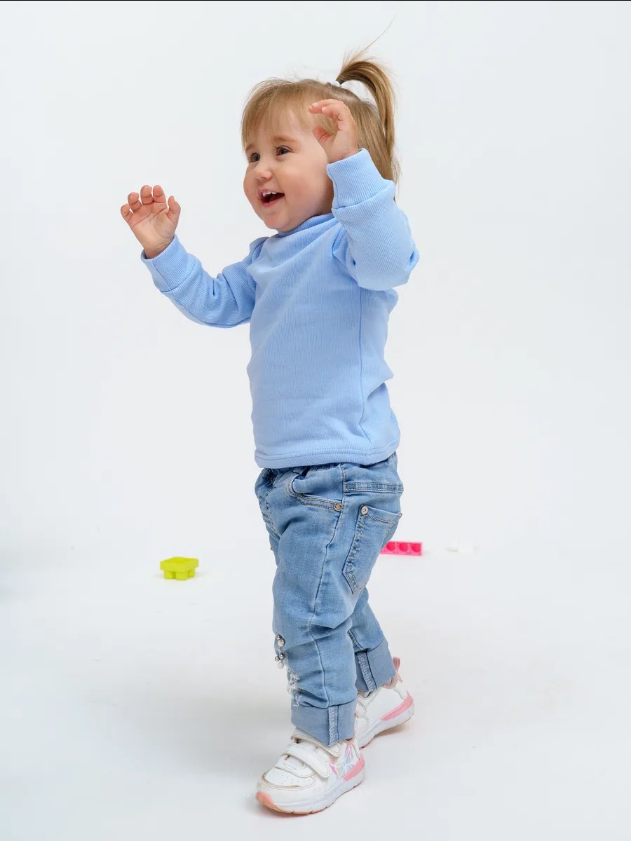 Водолазка TOTEMFOX 231КН3F/голубой меланж - фото 10