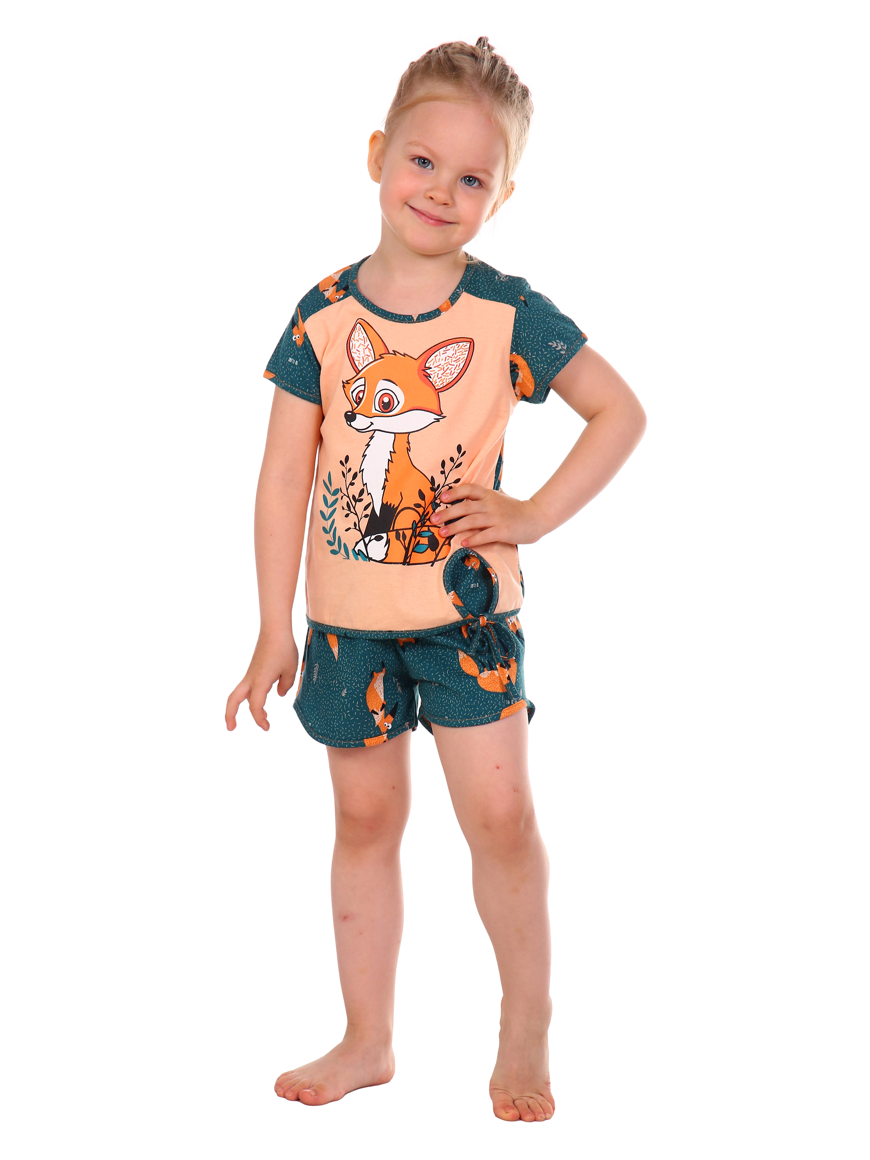 Пижама ДО-Детская Одежда 0022Р/коралловый2 - фото 4