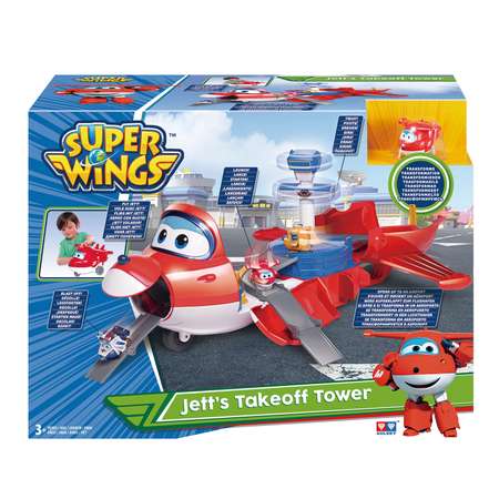 Игровой набор Super Wings Взлётная база Джетта