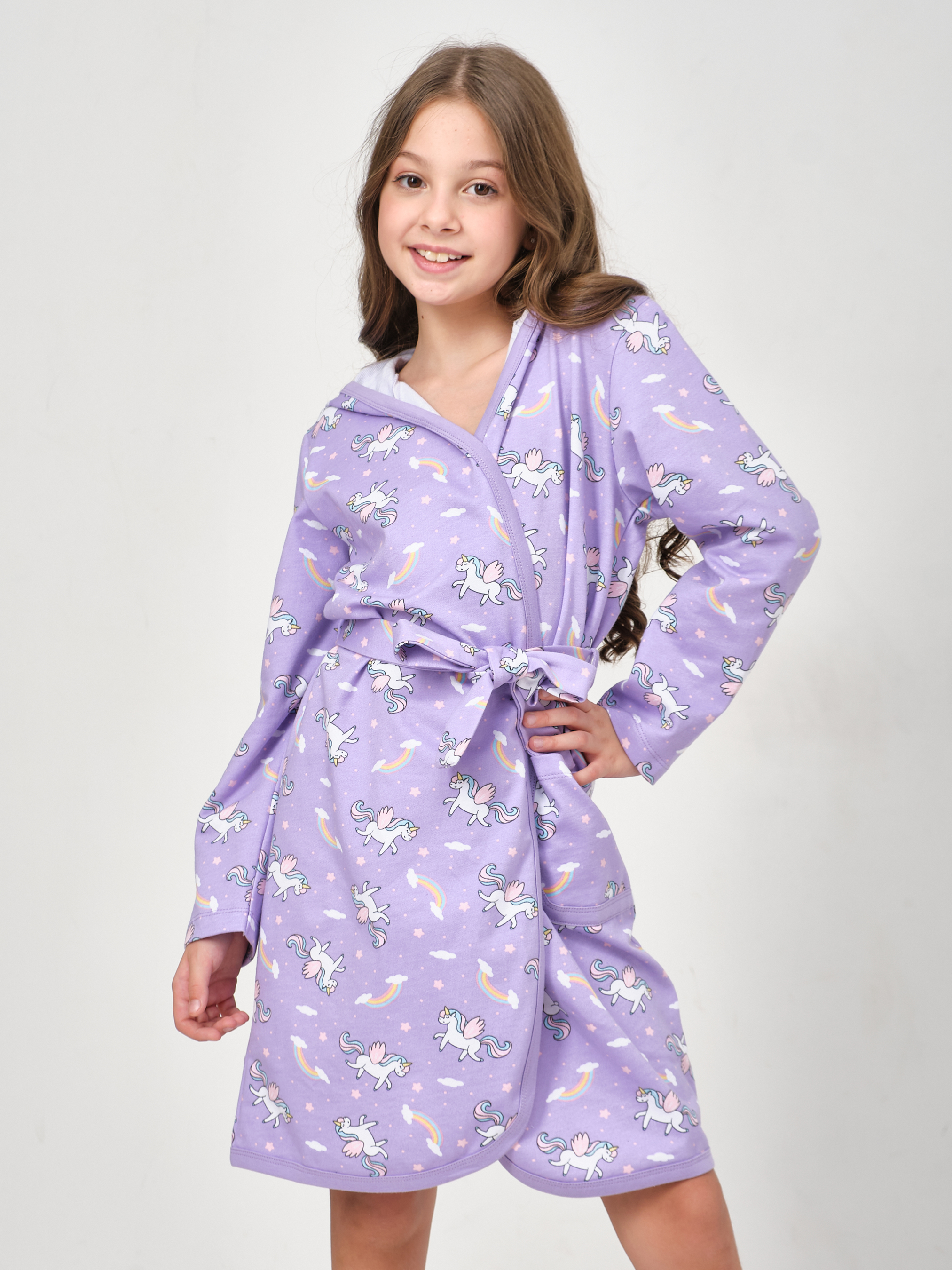 Халат Winkiki WH15160/Сиреневый - фото 5