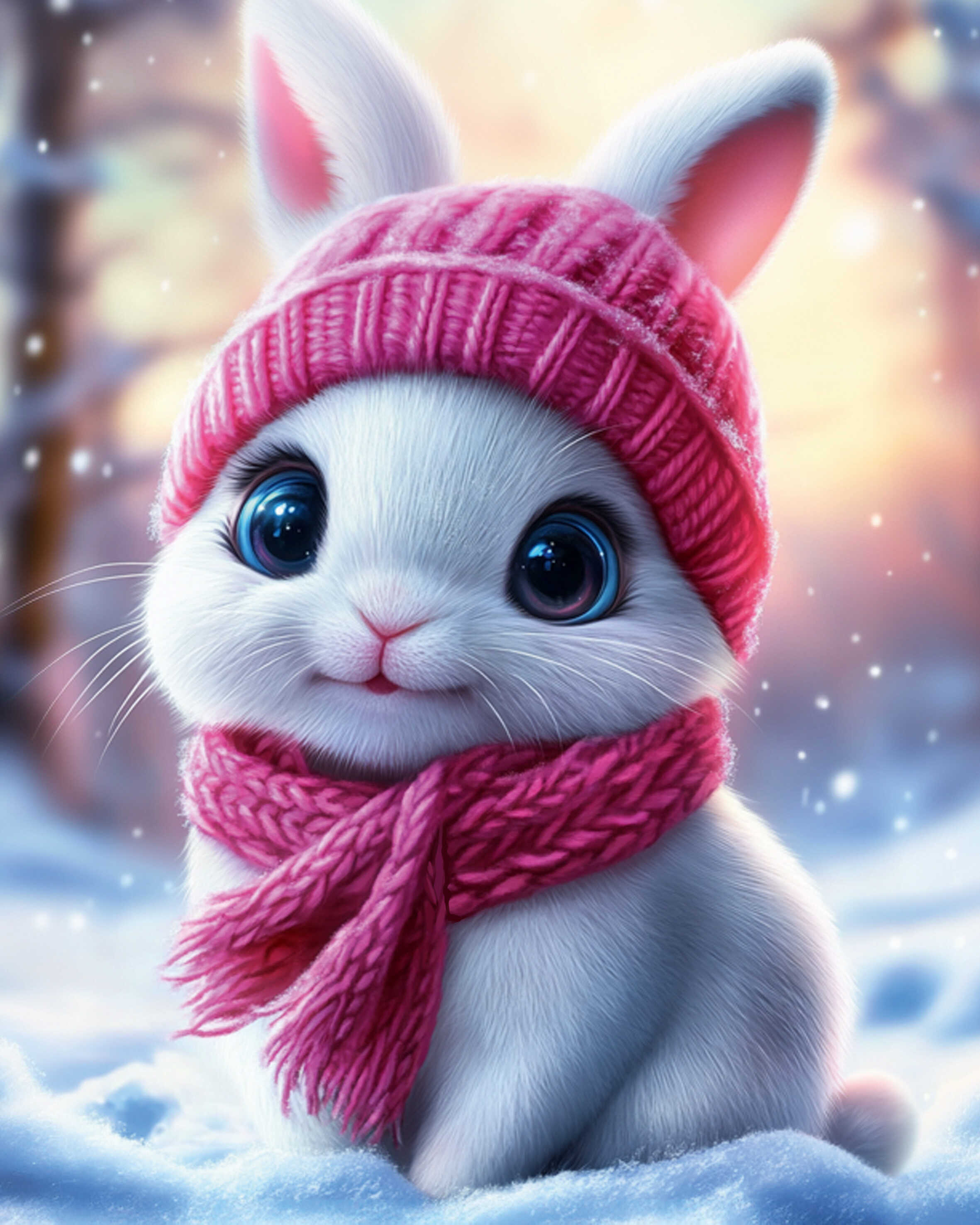 Алмазная мозаика Феникс + Зайчик - фото 1