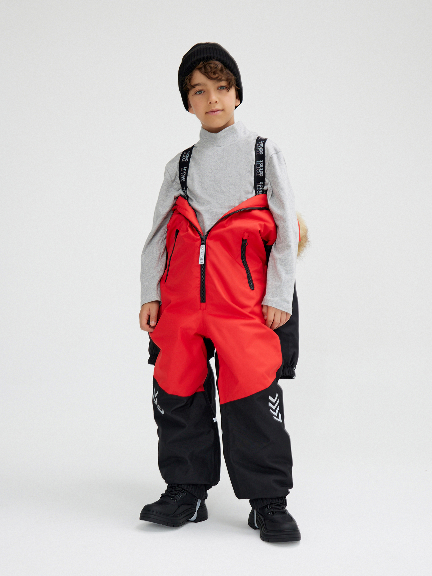 Комбинезон Totti Kids AW23TKB002/Комбинезон детский/Красный - фото 17