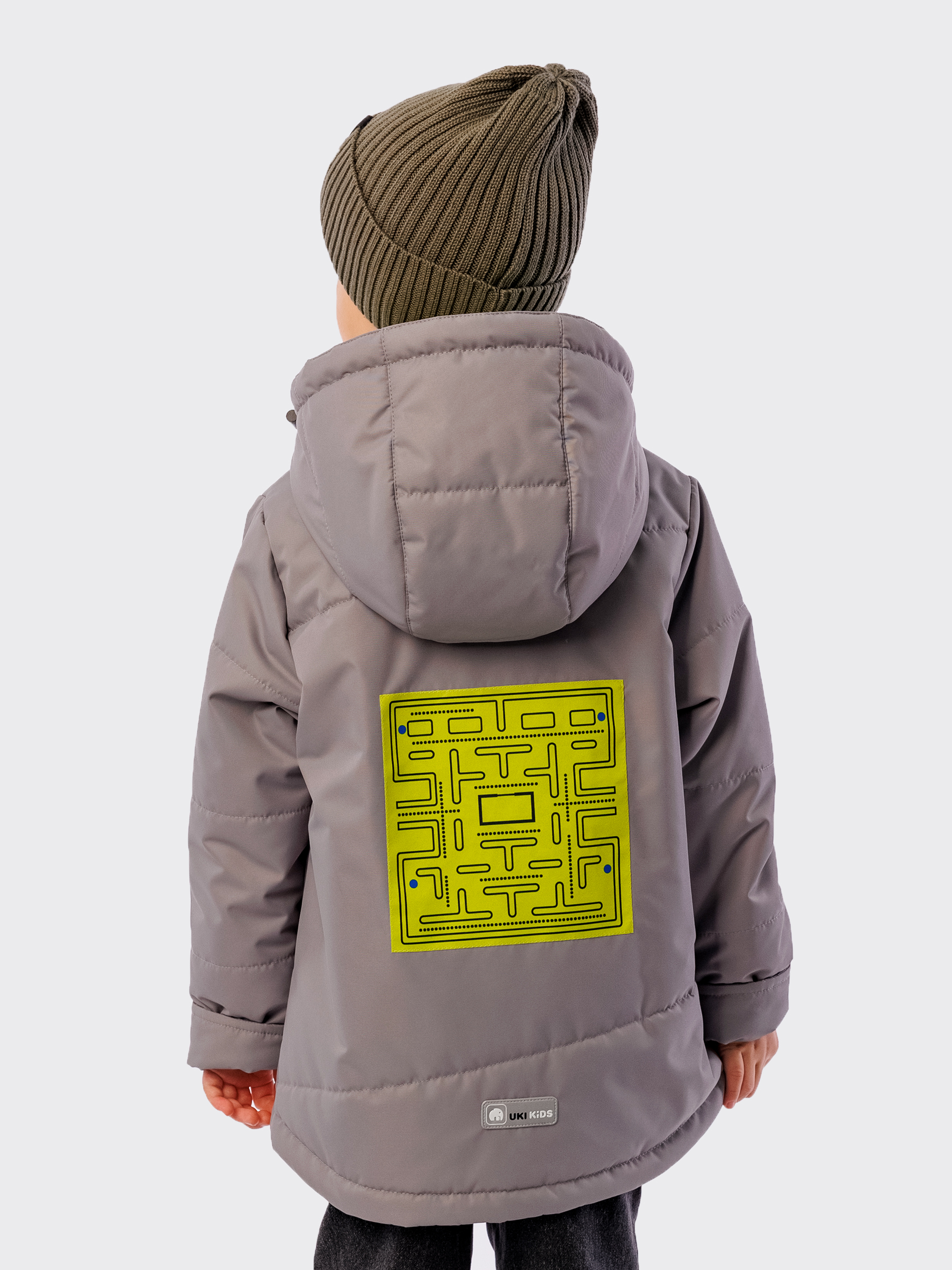 Куртка UKI KIDS 3spr23-012сер - фото 2