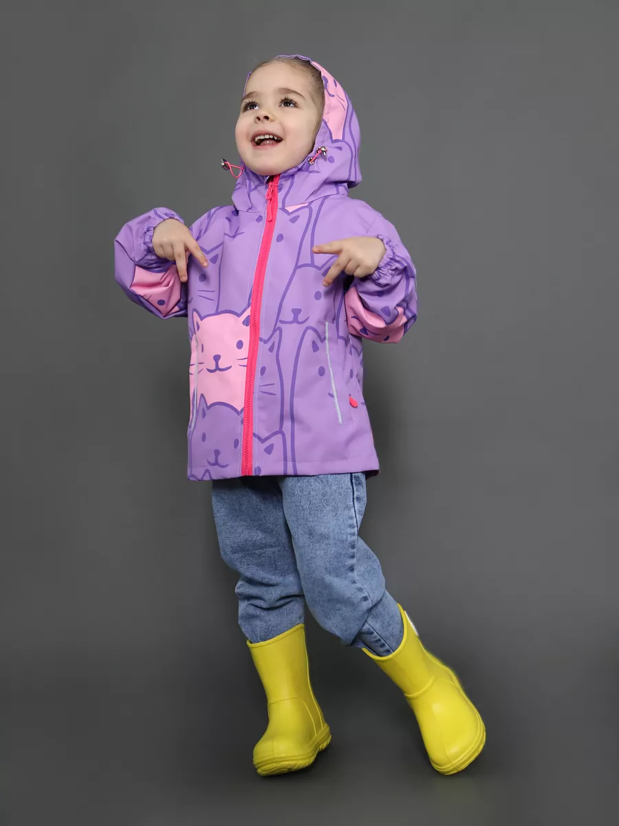 Ветровка RuStyle ДД-ветRSL-670-кисыфиол - фото 5