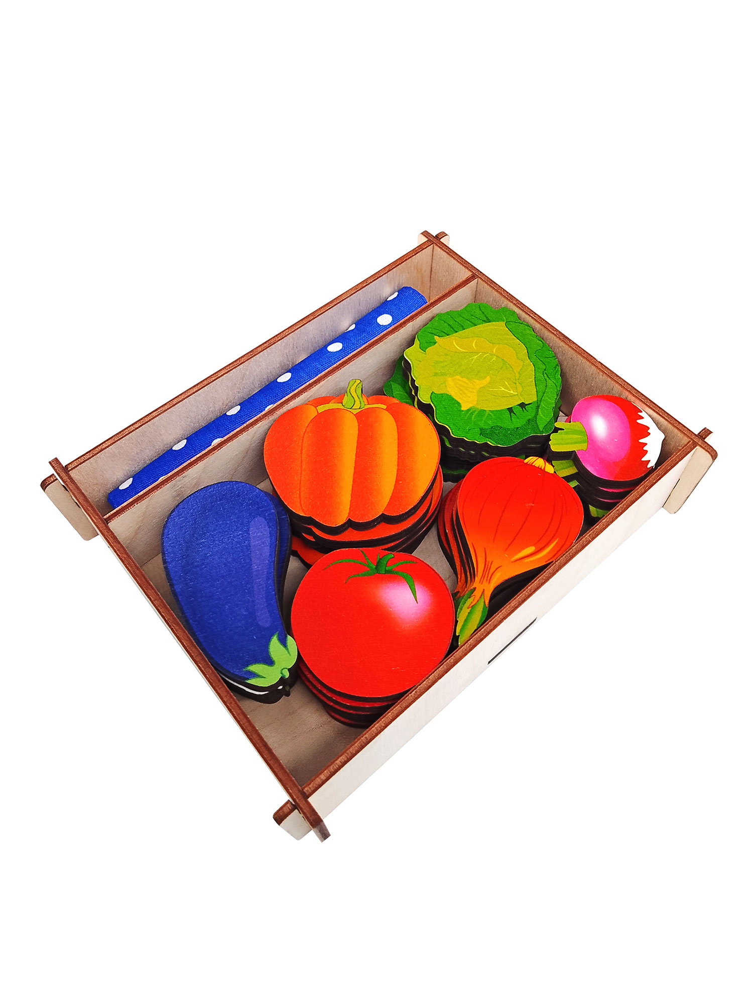 Игрушка Нескучные игры сортер Овощи - фото 3