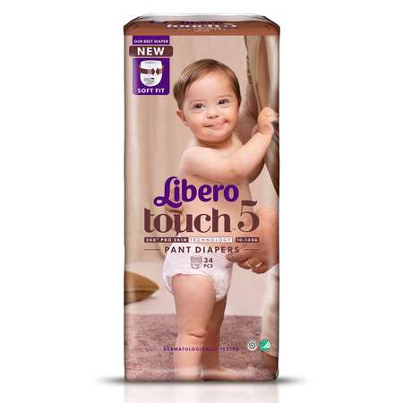 Трусики Libero 5 (10-14 кг) 34 шт.