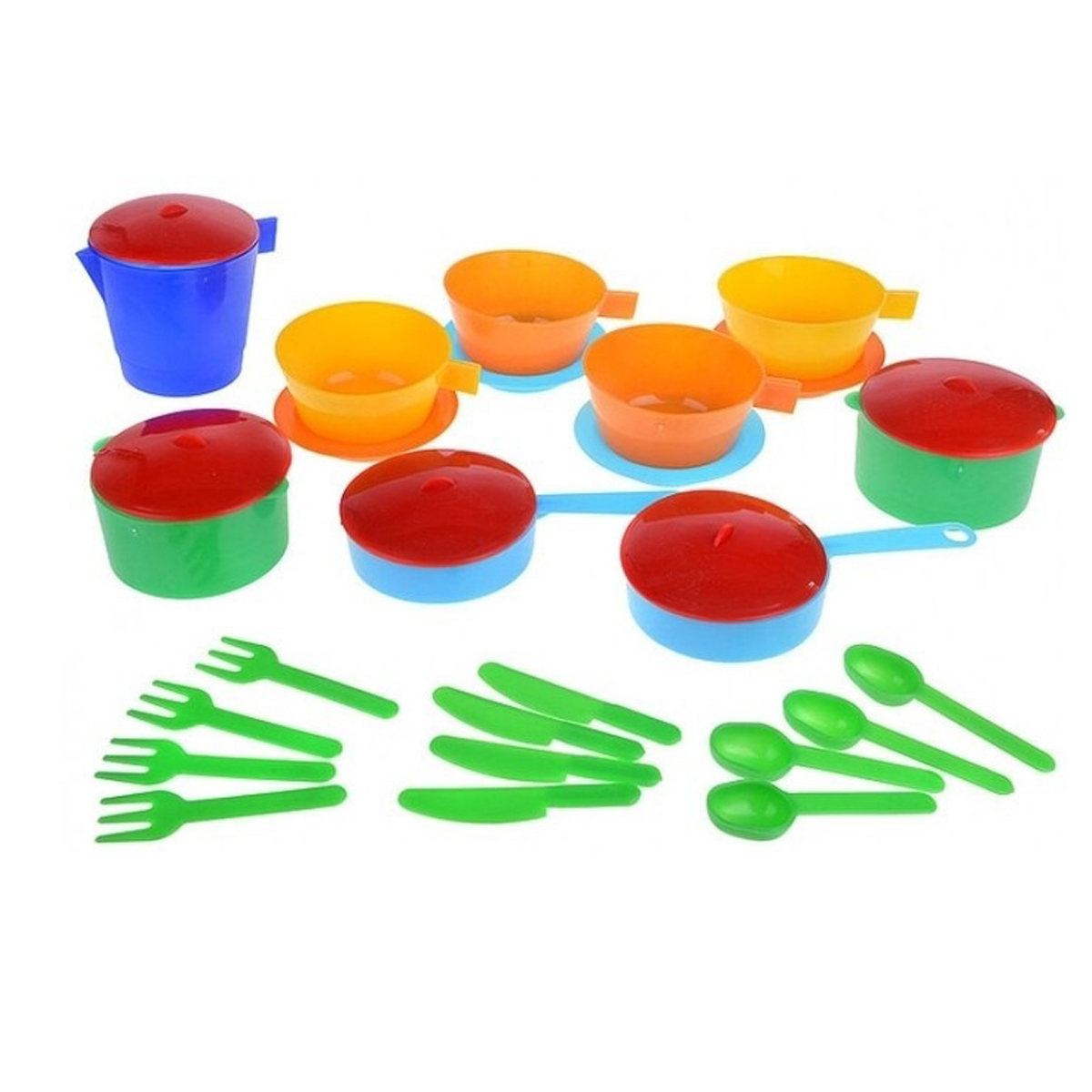 Игрушка MANGO ART посуда 25 предм. - фото 13