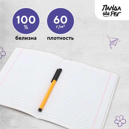 Тетрадь ПАНДАРОГ 48 лист. в ассортименте