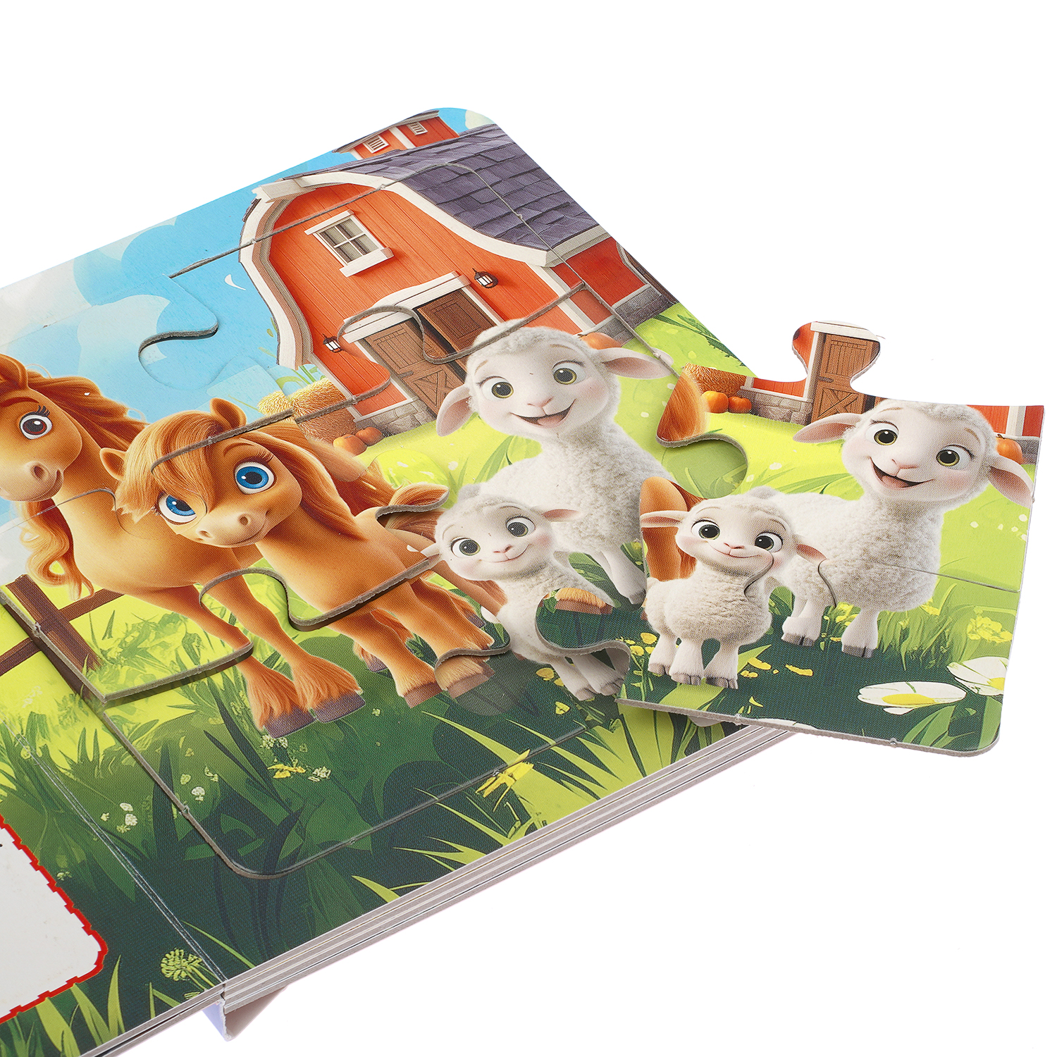 Книга-пазл УМка Чьи домишки Чьи детишки Степанов - фото 6