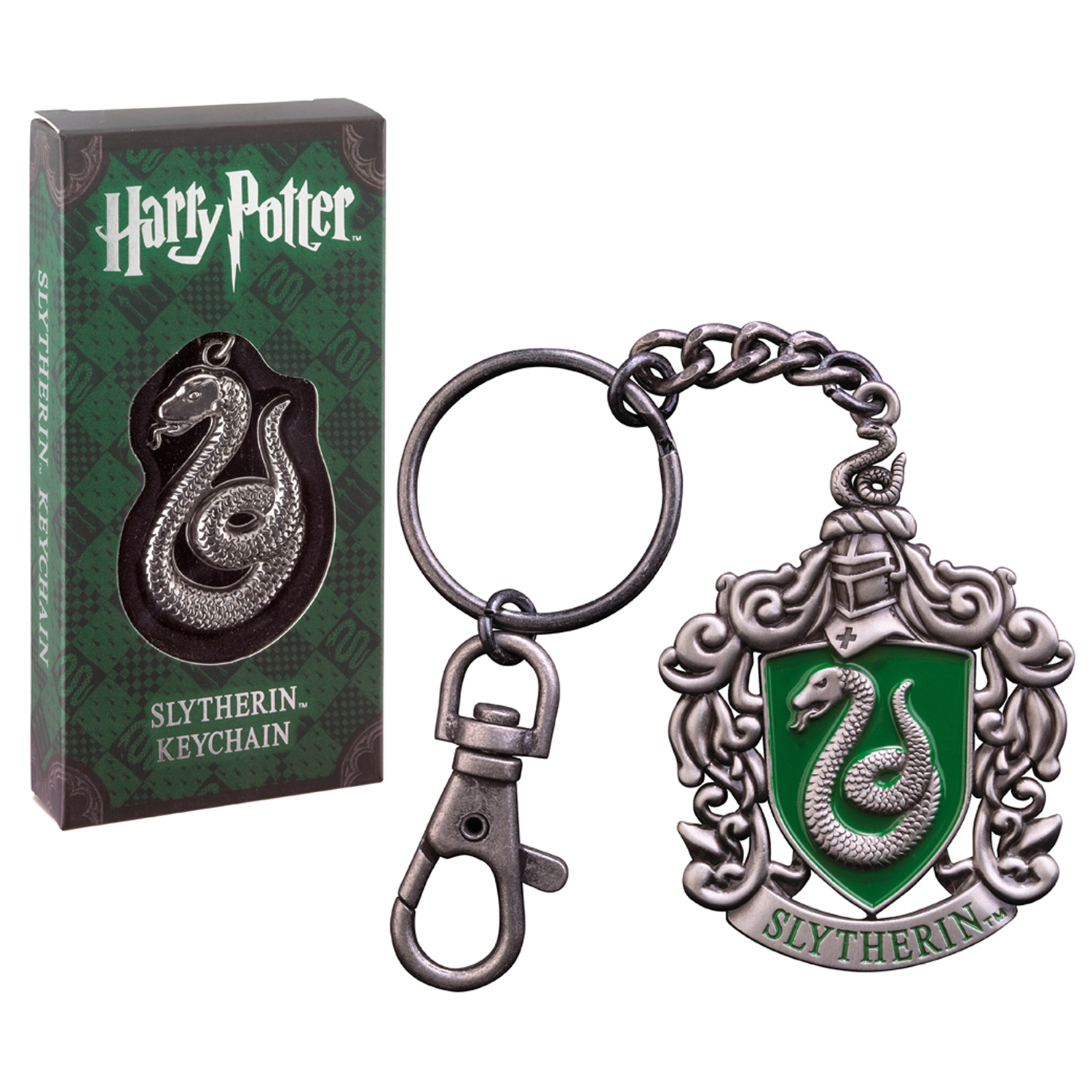 Брелок Harry Potter Герб факультета Слизерин 1 шт. - фото 1