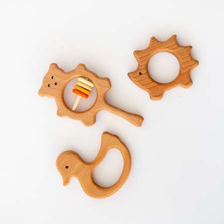 Игрушка Mag Wood погремушка Лесная дружба