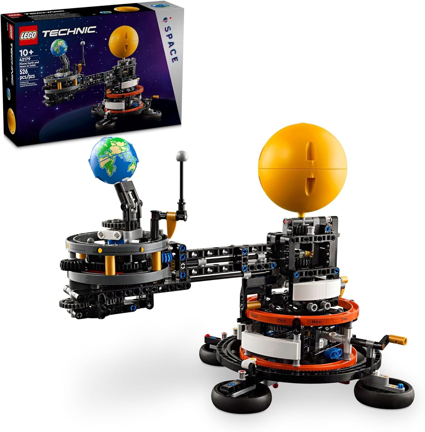 Конструктор LEGO Technic Земля и Луна на орбите блочный - фото 1