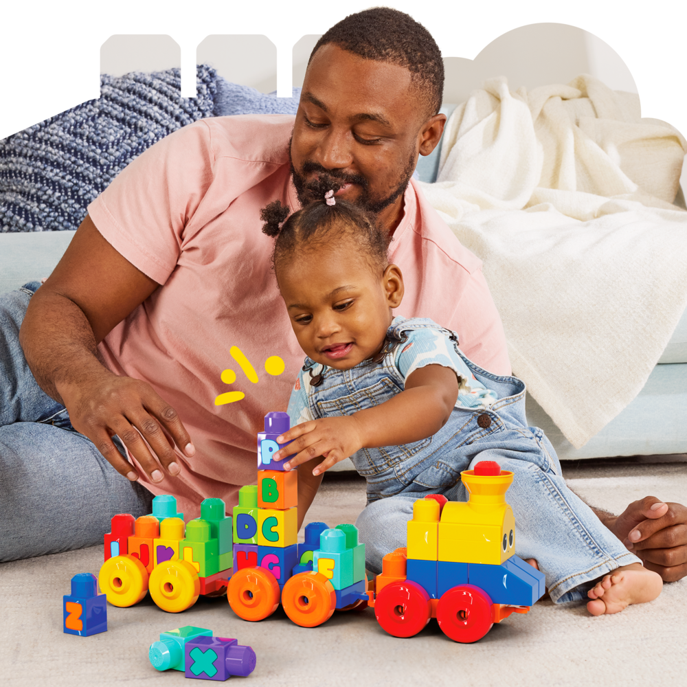 Конструктор Mega Bloks ABC Musical Train 50 дет. - фото 3