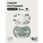 Пустышка Suavinex силикон ортодонтическая от 6 мес. 2 шт.