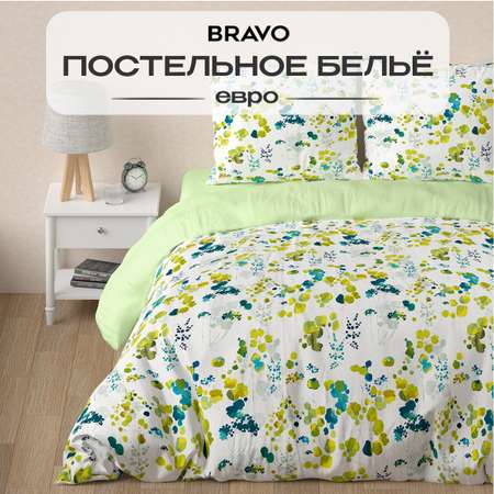 Комплект постельного белья BRAVO Аква евро 4 предм.