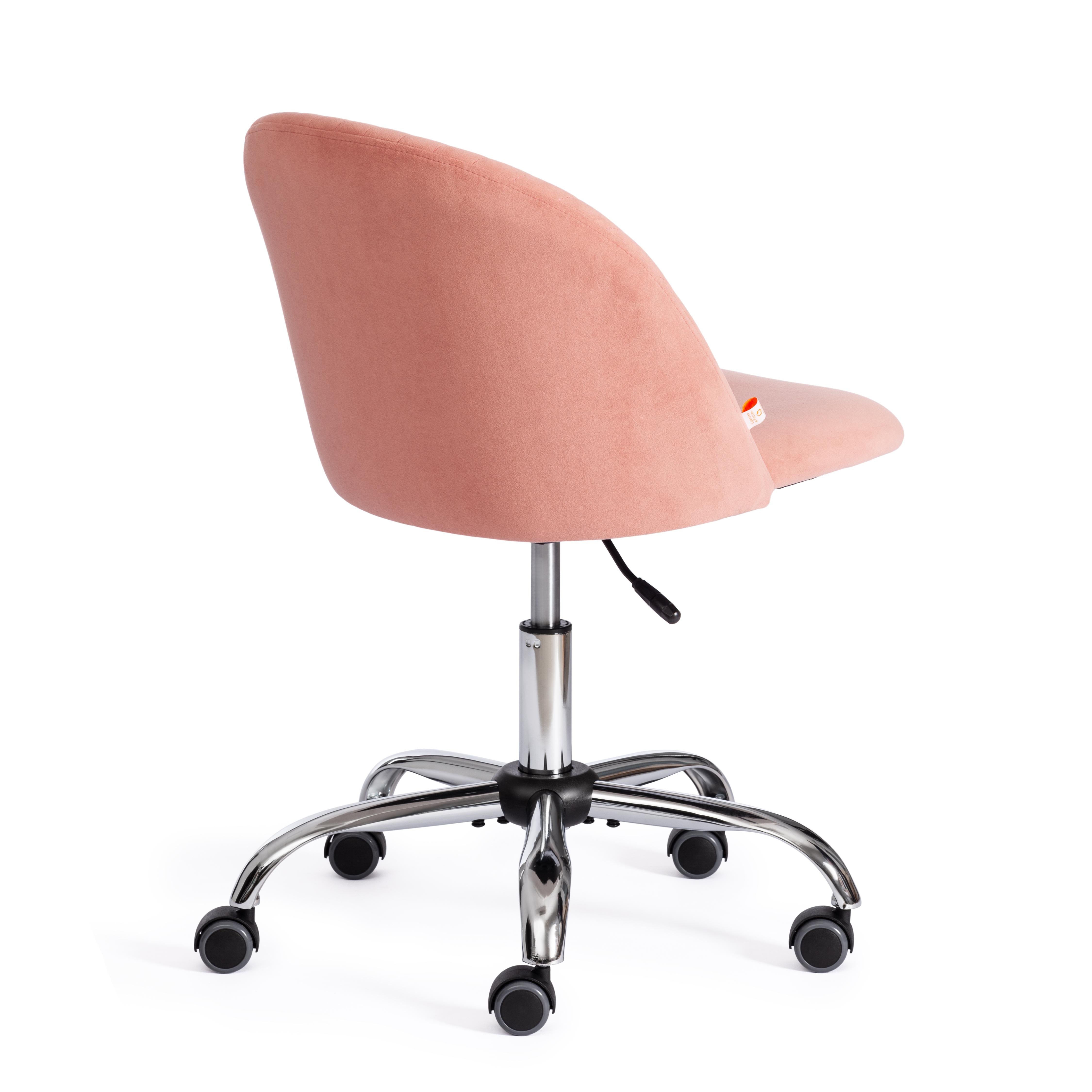 Компьютерное кресло TETCHAIR флок, розовый - фото 8