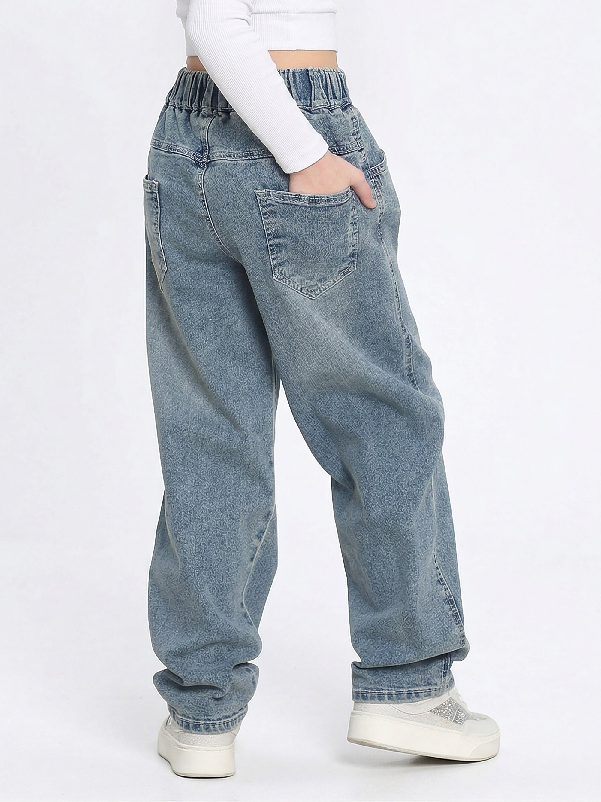 Джинсы-бананы СИНИЙ МИР R3-IL - фото 8