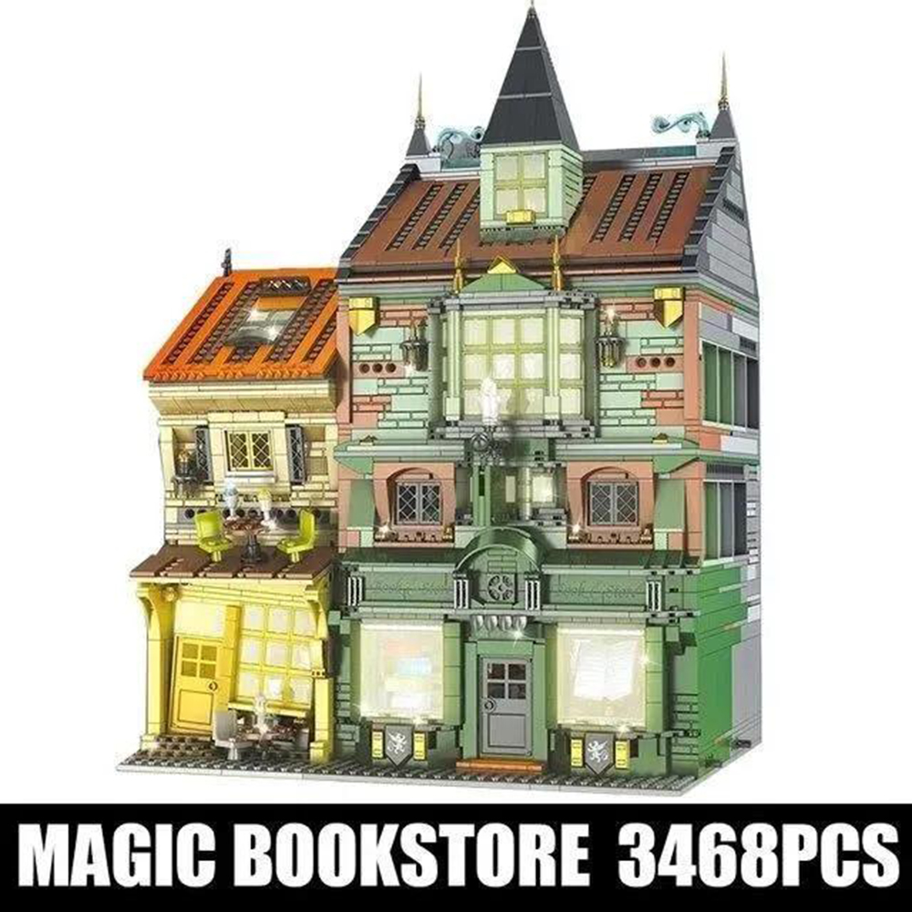 Конструктор Mould King Книжный магазин Гарри Поттера - фото 8