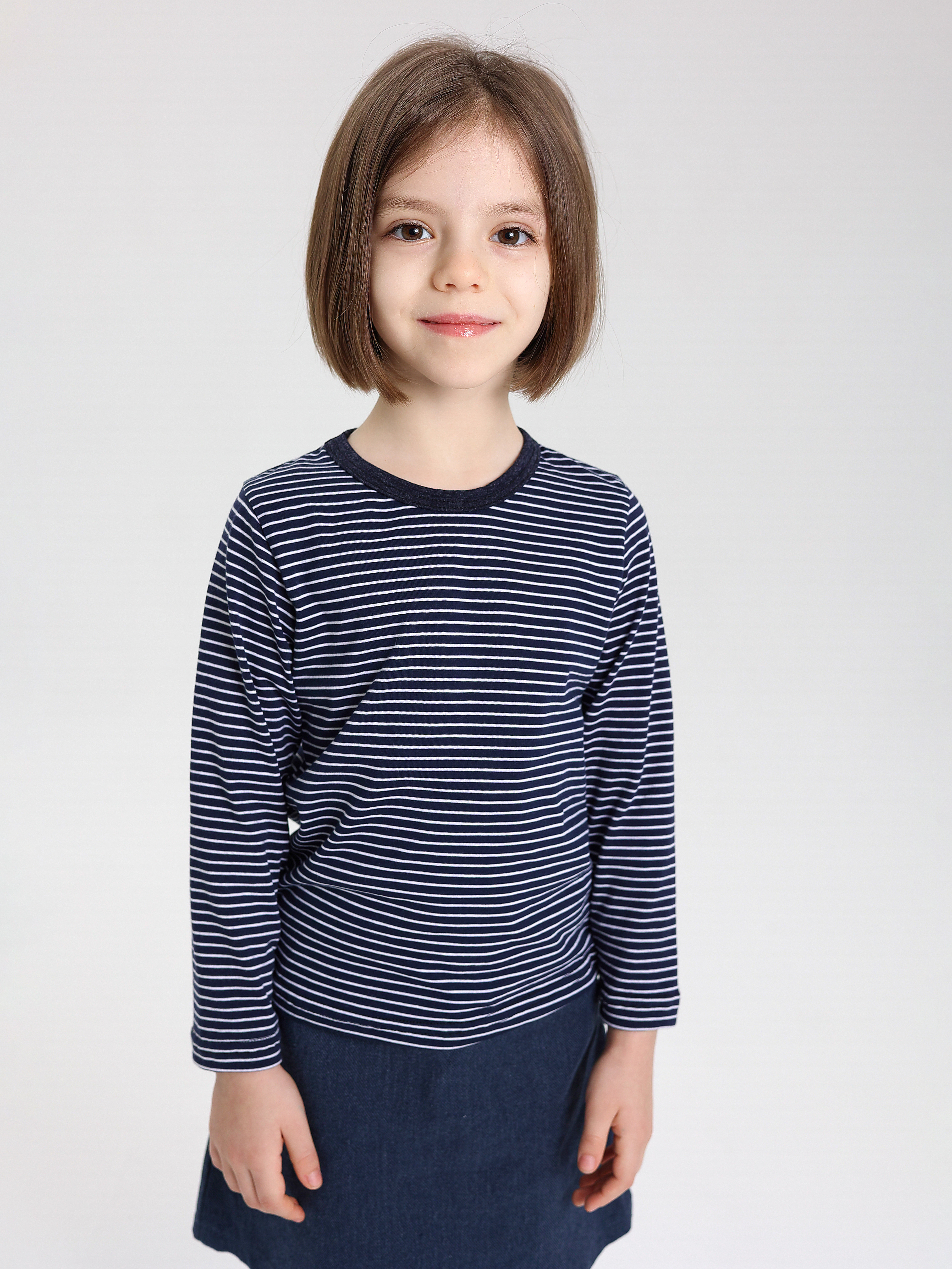 Лонгслив RobyKris 27-08-17/синий - фото 1