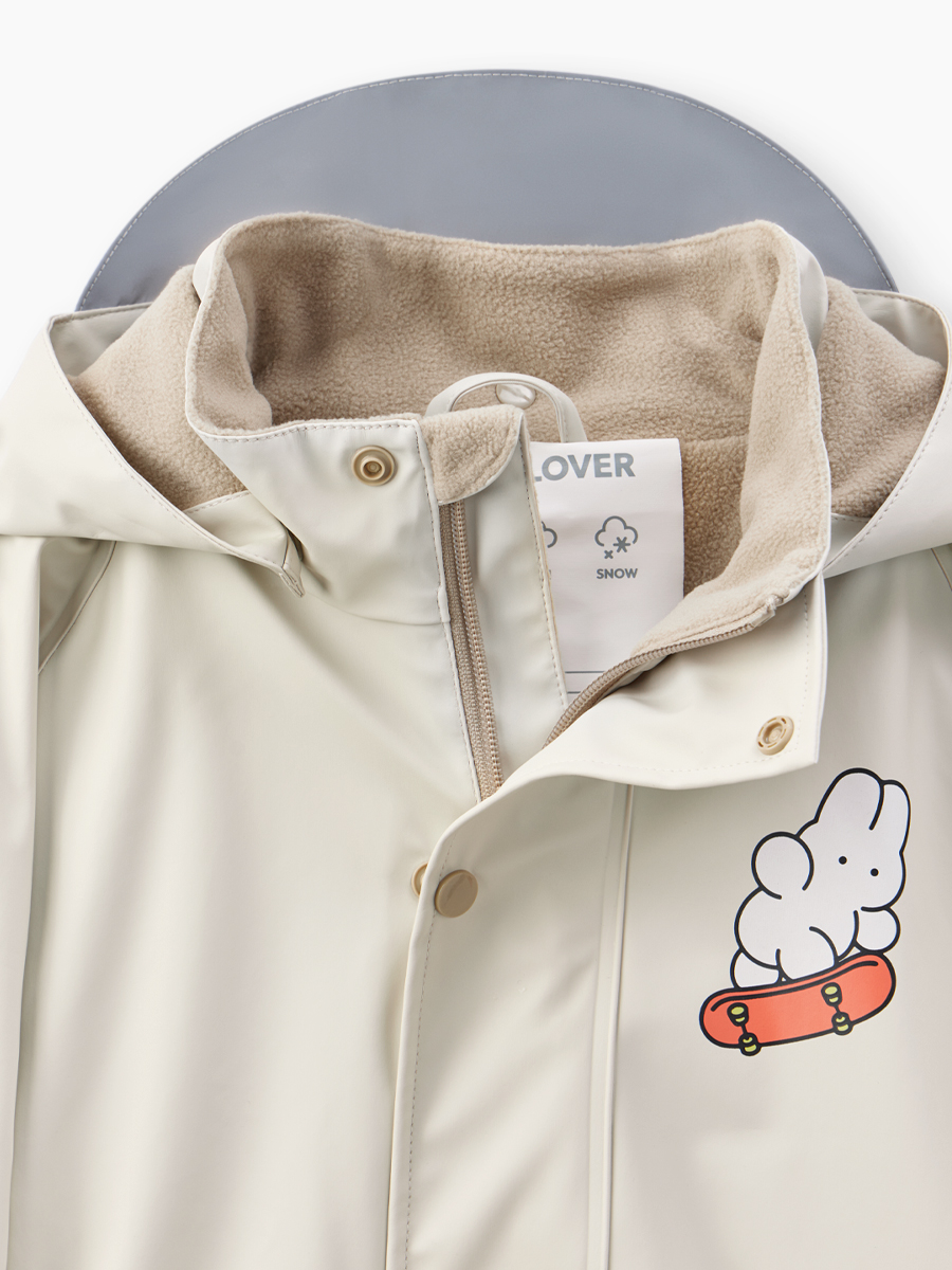 Куртка и полукомбинезон Happy Baby 88500-1_beige-stickers - фото 36
