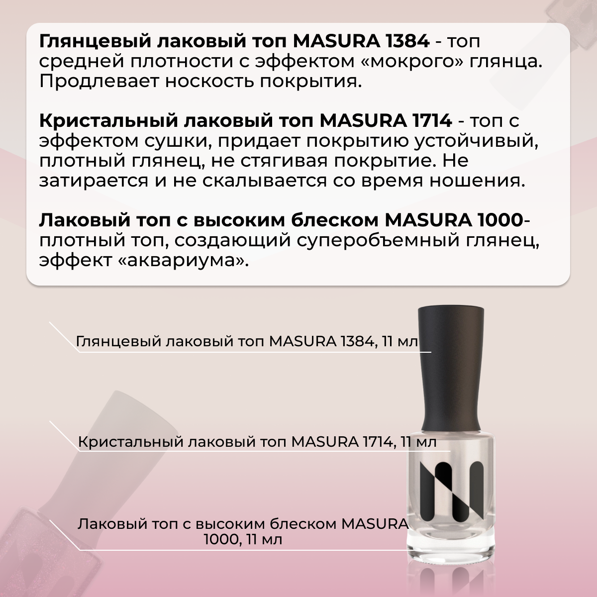Лак Черная Кошка MASURA 11 мл - фото 6