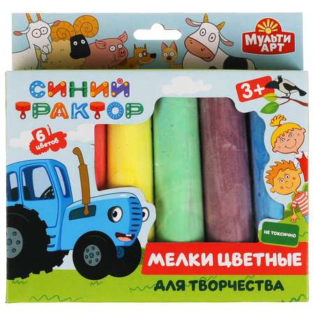Мел сухой Multiart 6 шт.