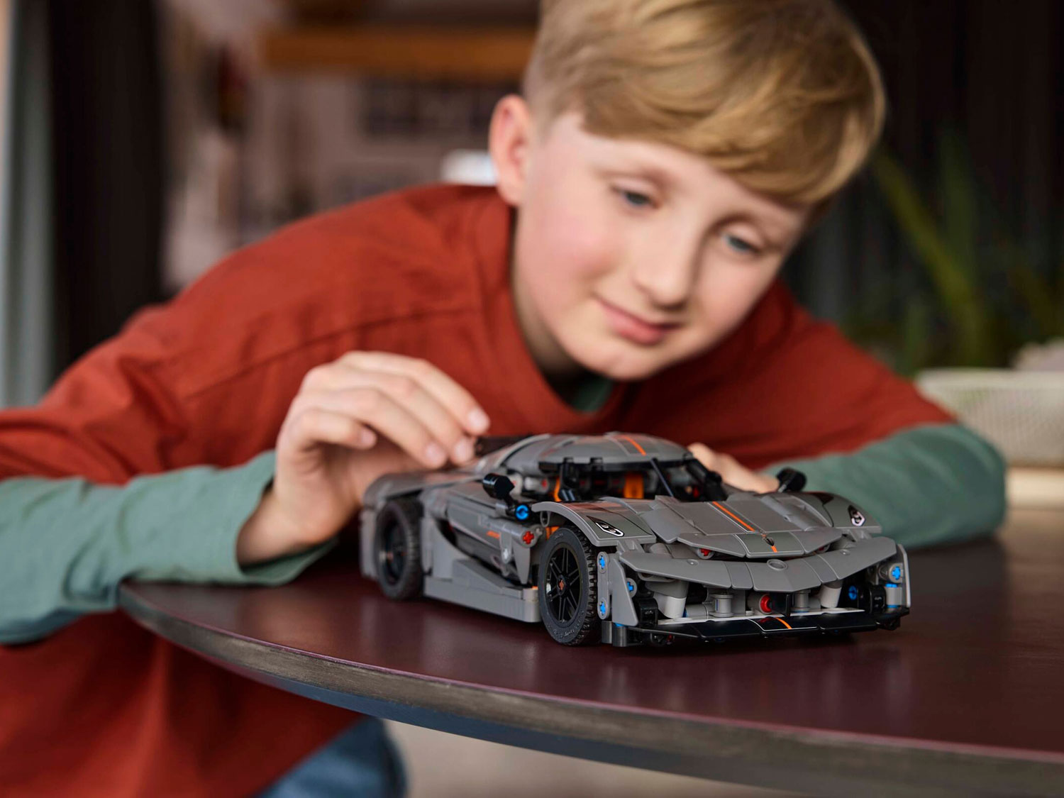Конструктор LEGO Technic Koenigsegg Jesko Absolut Grey 801 дет. - фото 14