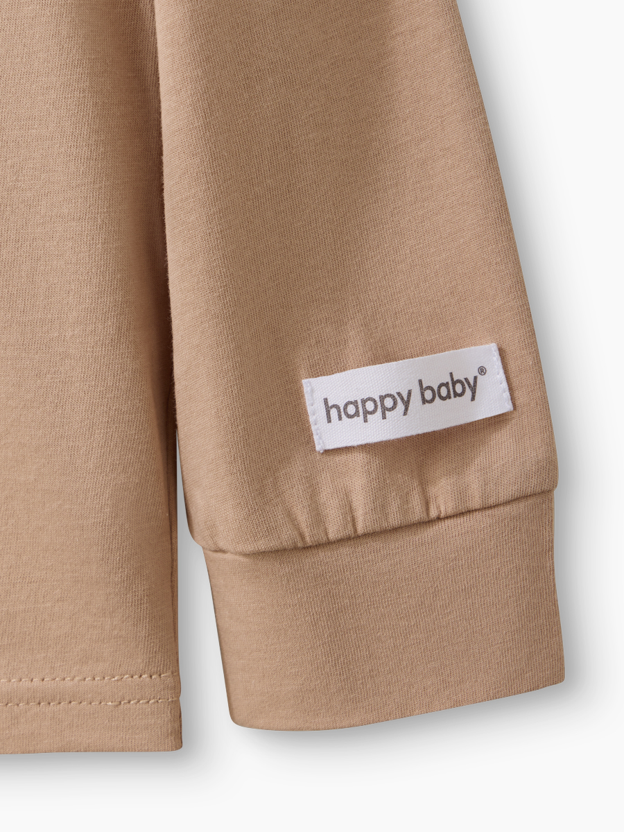 Лонгслив 2 шт Happy Baby 90140-1_beige - фото 5