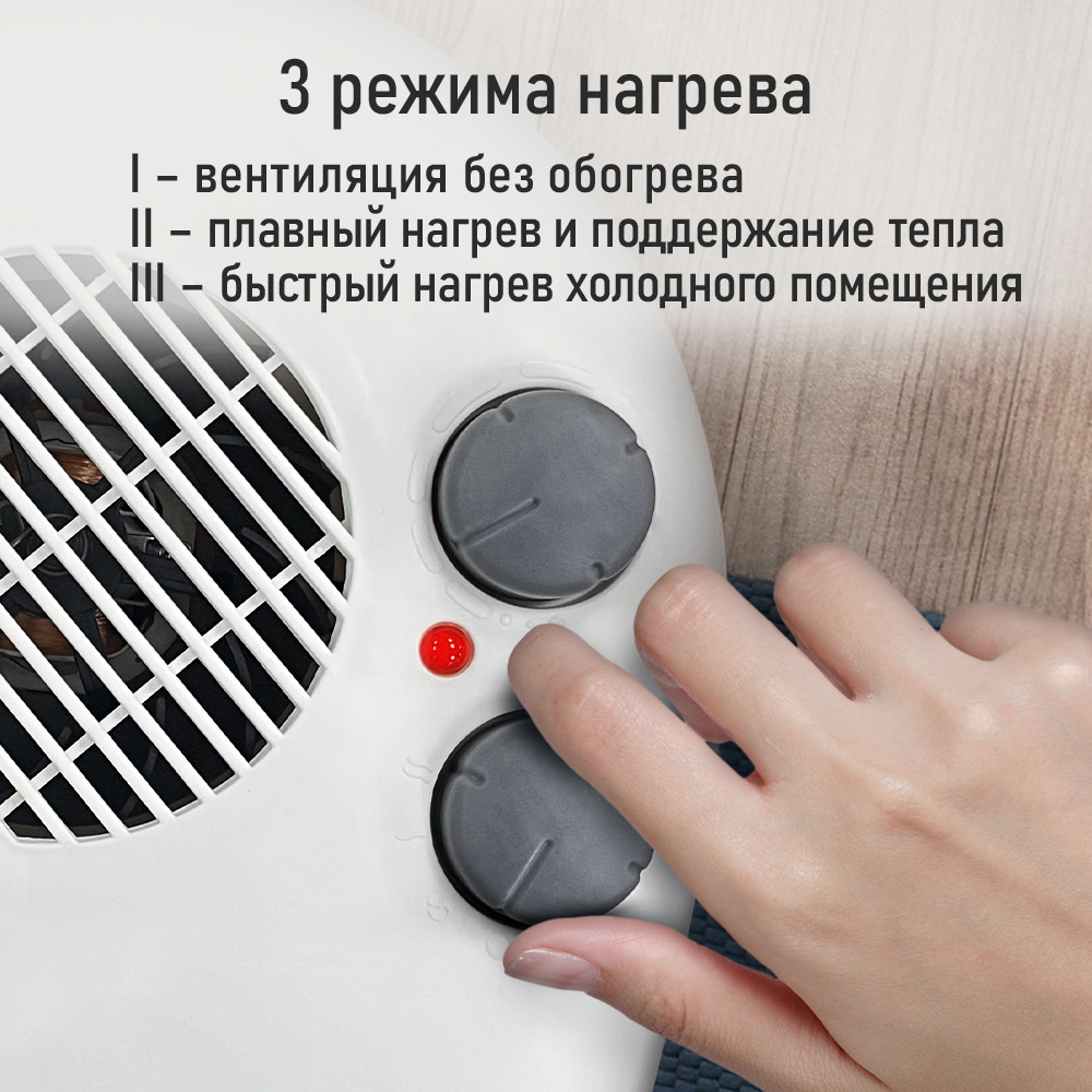 Тепловентилятор STINGRAY ST-FH1042A - фото 4
