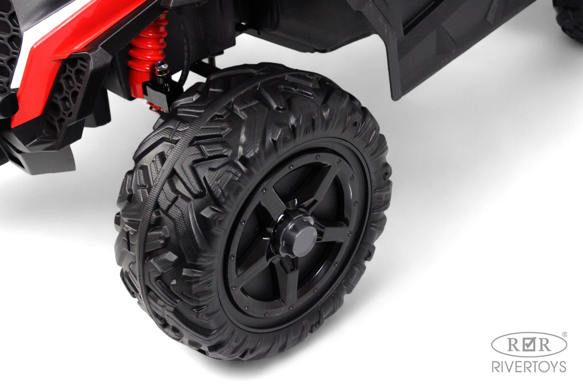 Электромобиль RIVERTOYS K555KK-BUGGY-RED С пультом ДУ - фото 18