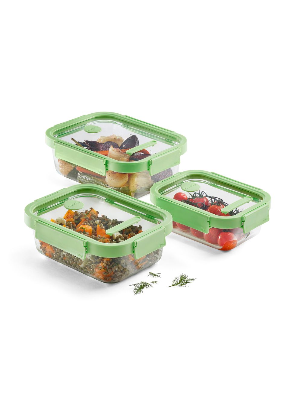 Контейнер стеклянный LEKUE At Home 640мл - фото 1