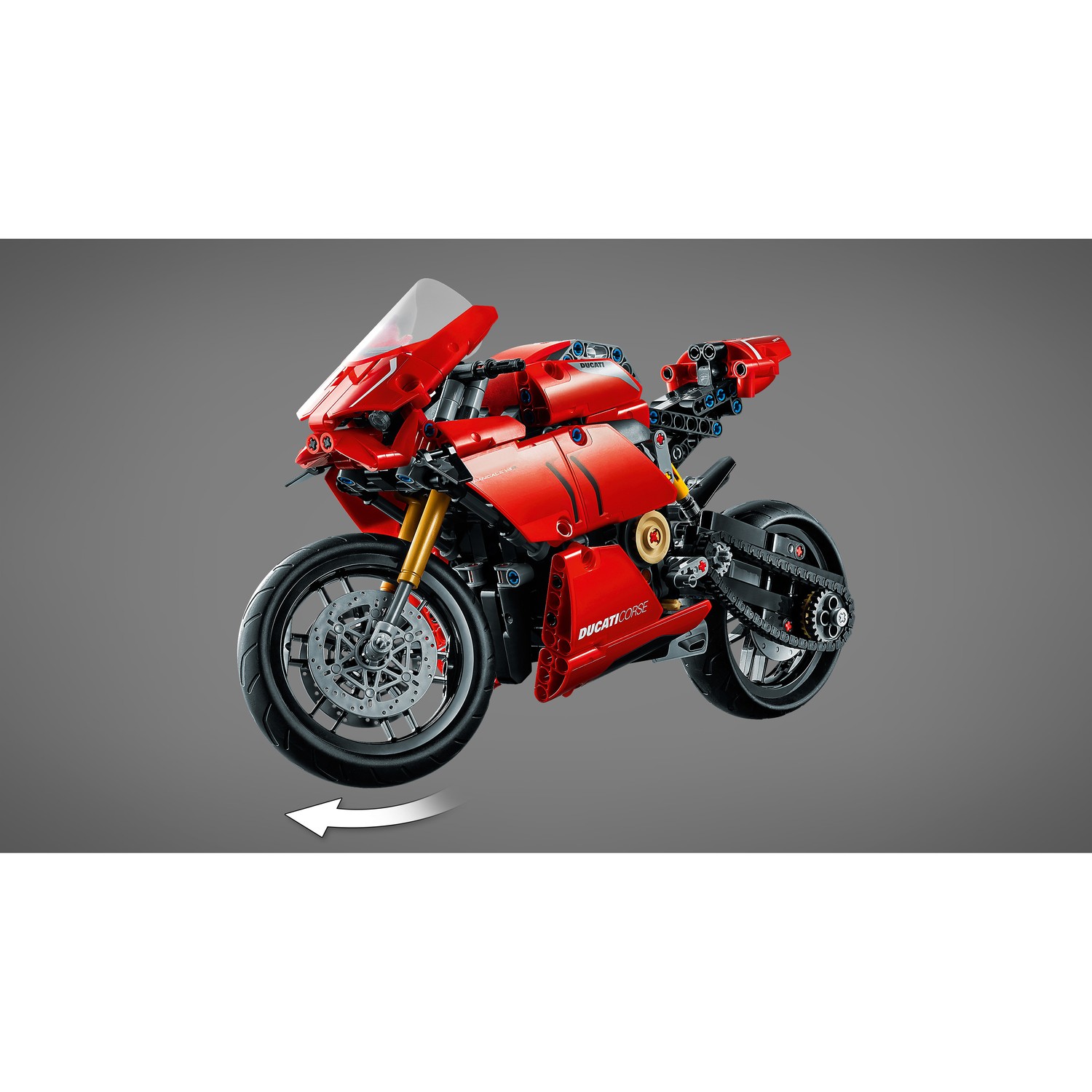 Конструктор LEGO Technic Ducati Panigale 646 дет. - фото 14