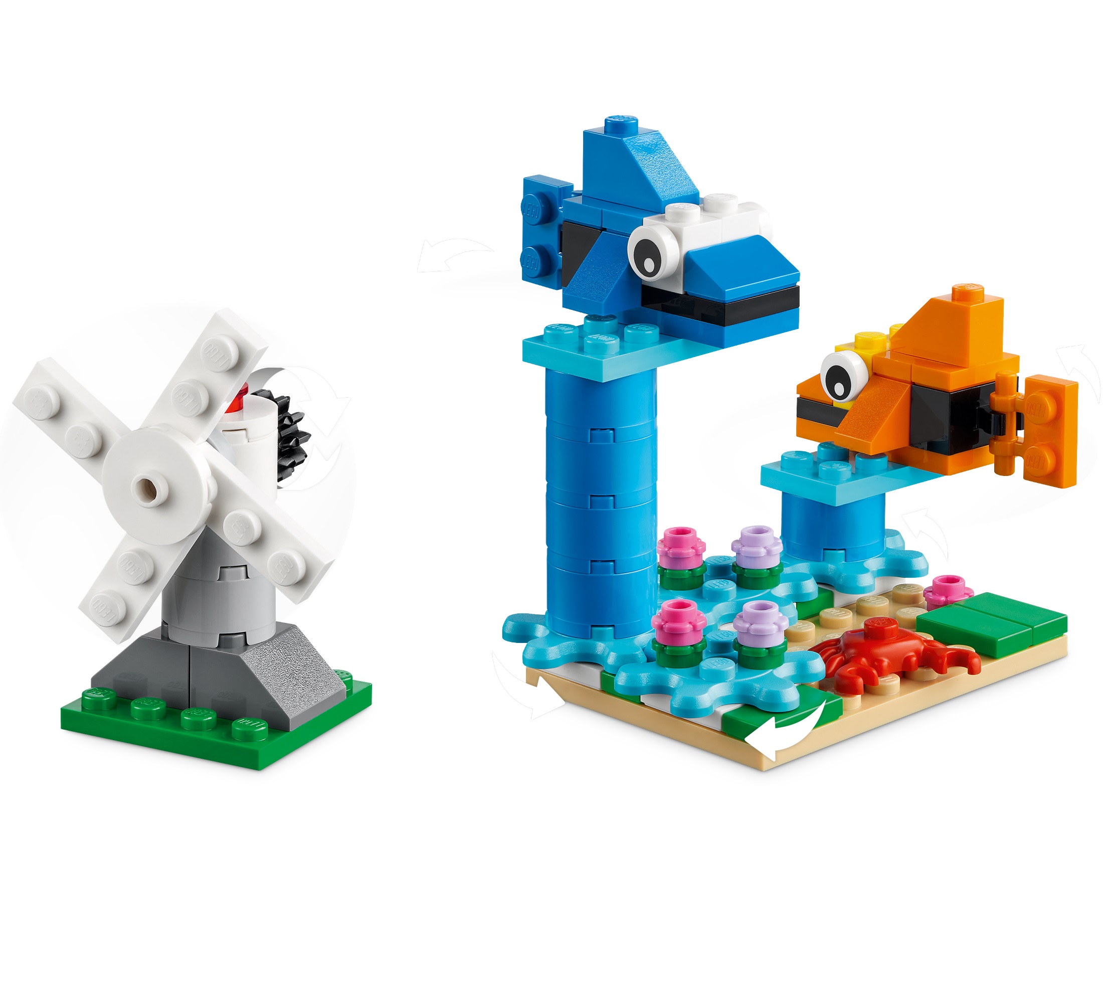 Конструктор LEGO Classic Кубики и функции 500 дет. - фото 5
