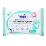 Влажная туалетная бумага Mepsi 40 шт.