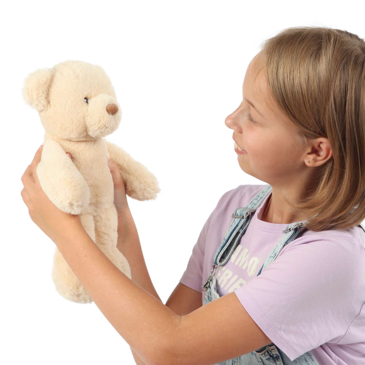 Игрушка мягкая Aurora Мишка Белый 200324H - фото 7