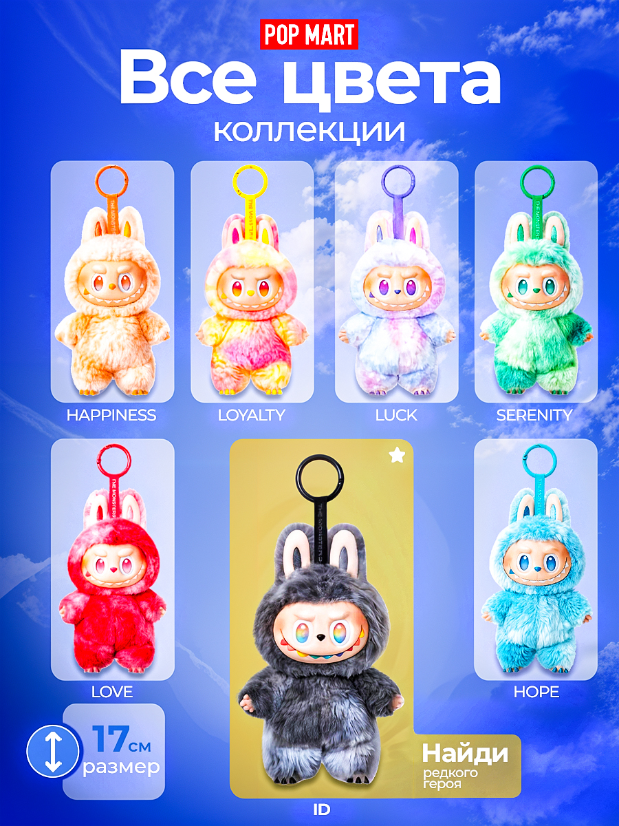 Брелок POP MART Labubu Big into Energy - фото 2