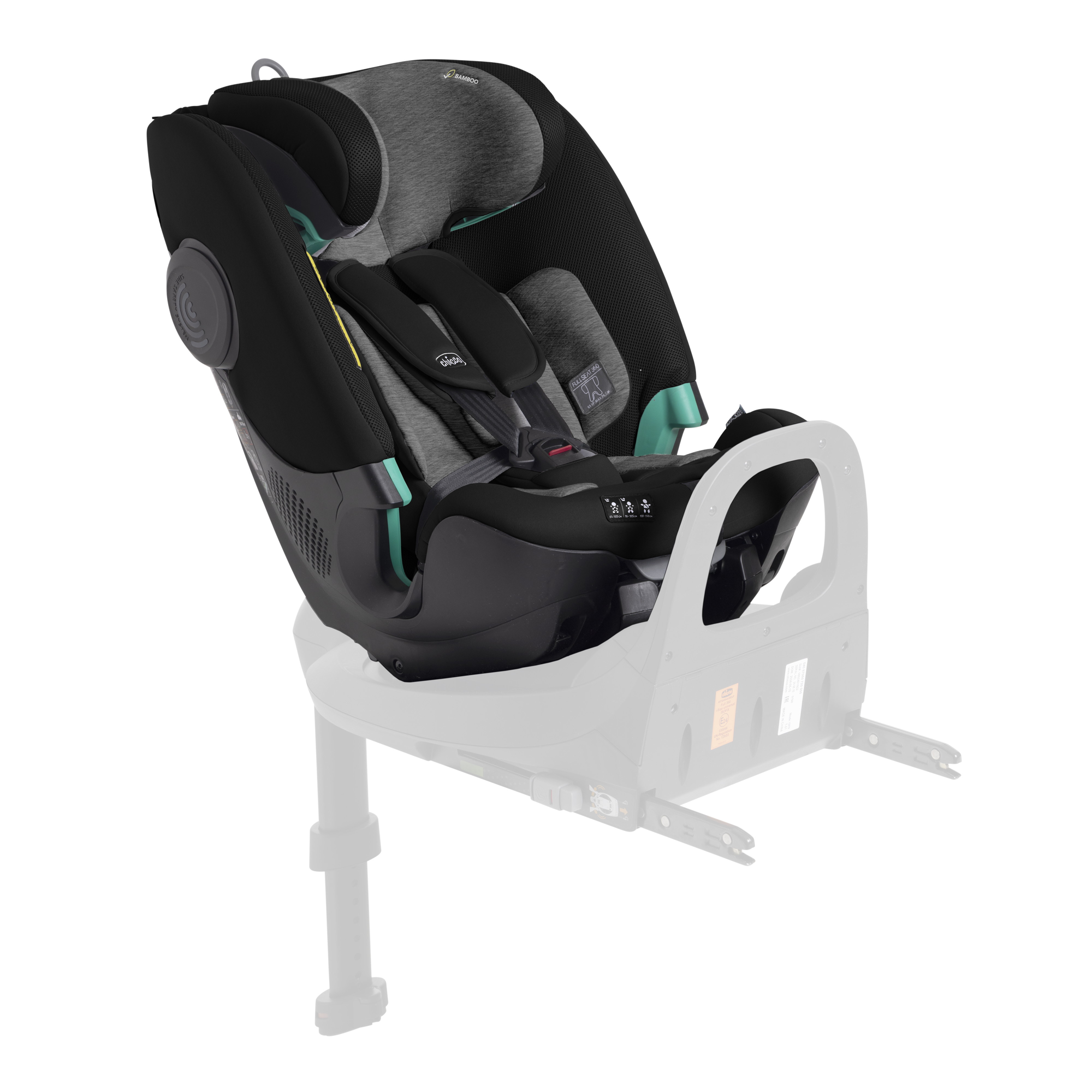 Автокресло Chicco FULLSEAT 360 Группа 0/1/2/3 0+/1/2/3 (0-36 кг) черный - фото 11