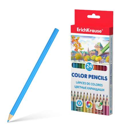 Карандаши цветные ErichKrause 24 шт.