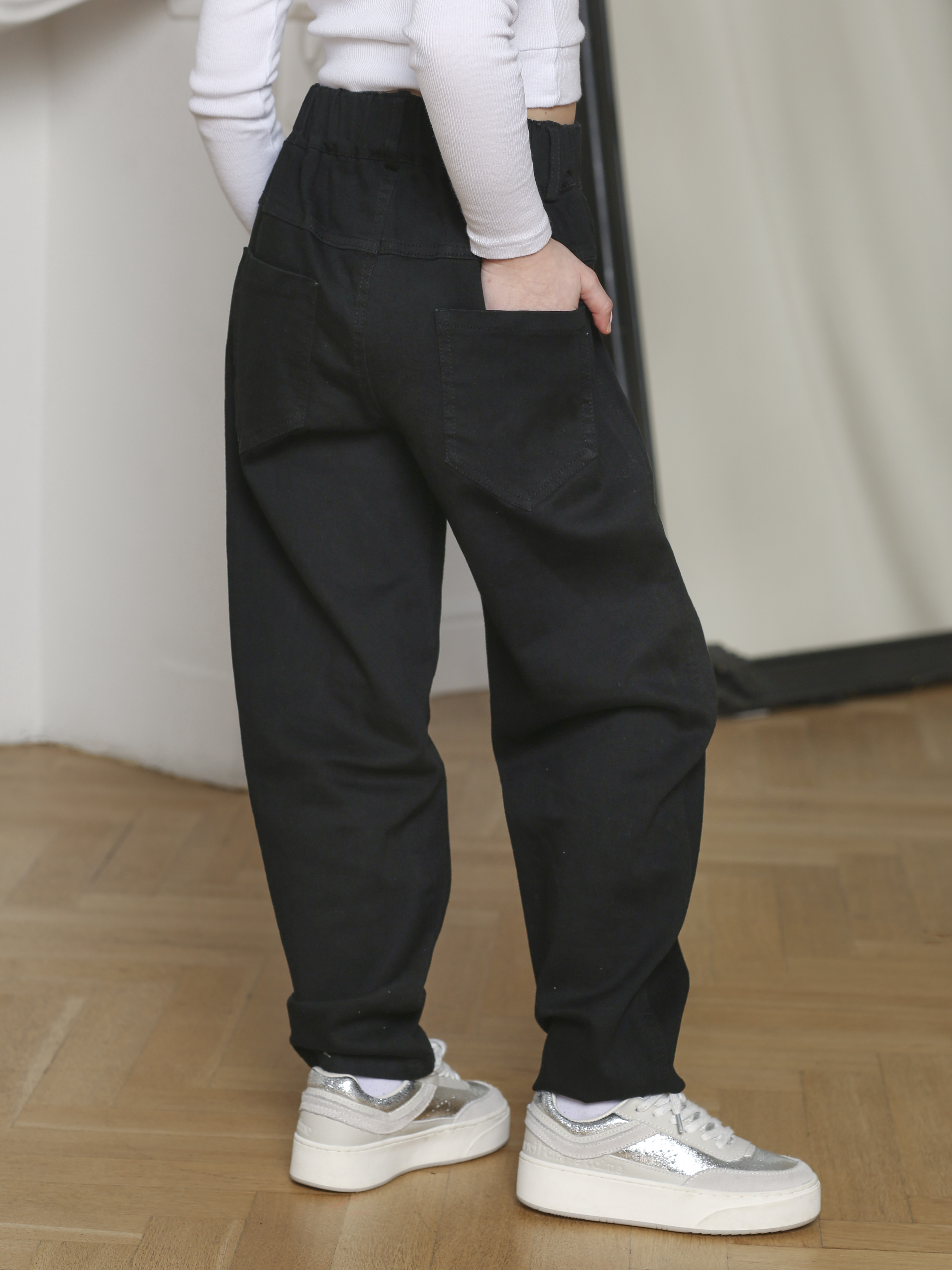 Джинсы-бананы СИНИЙ МИР RB1003-IL - фото 6