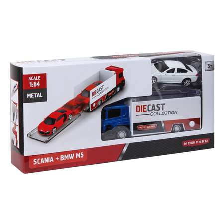 Автовоз Mobicaro Scania M5 1:64