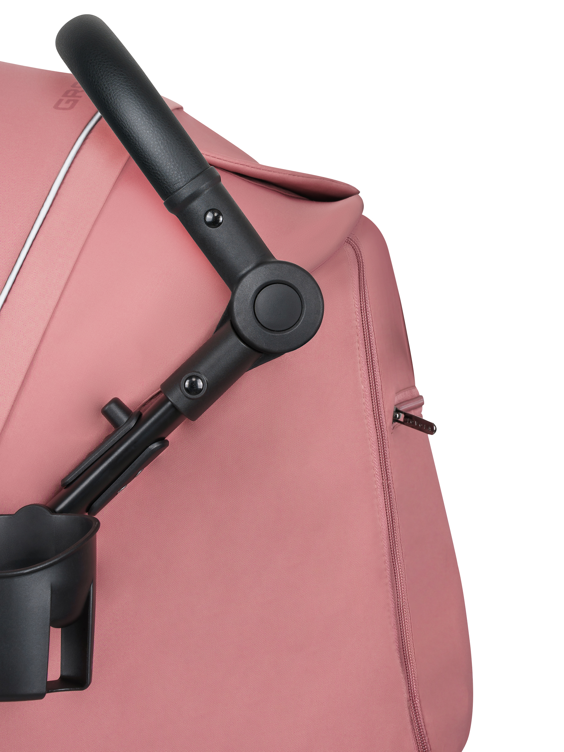 Коляска прогулочная JOVOLA Selena SL, всесезонная розовый - фото 38