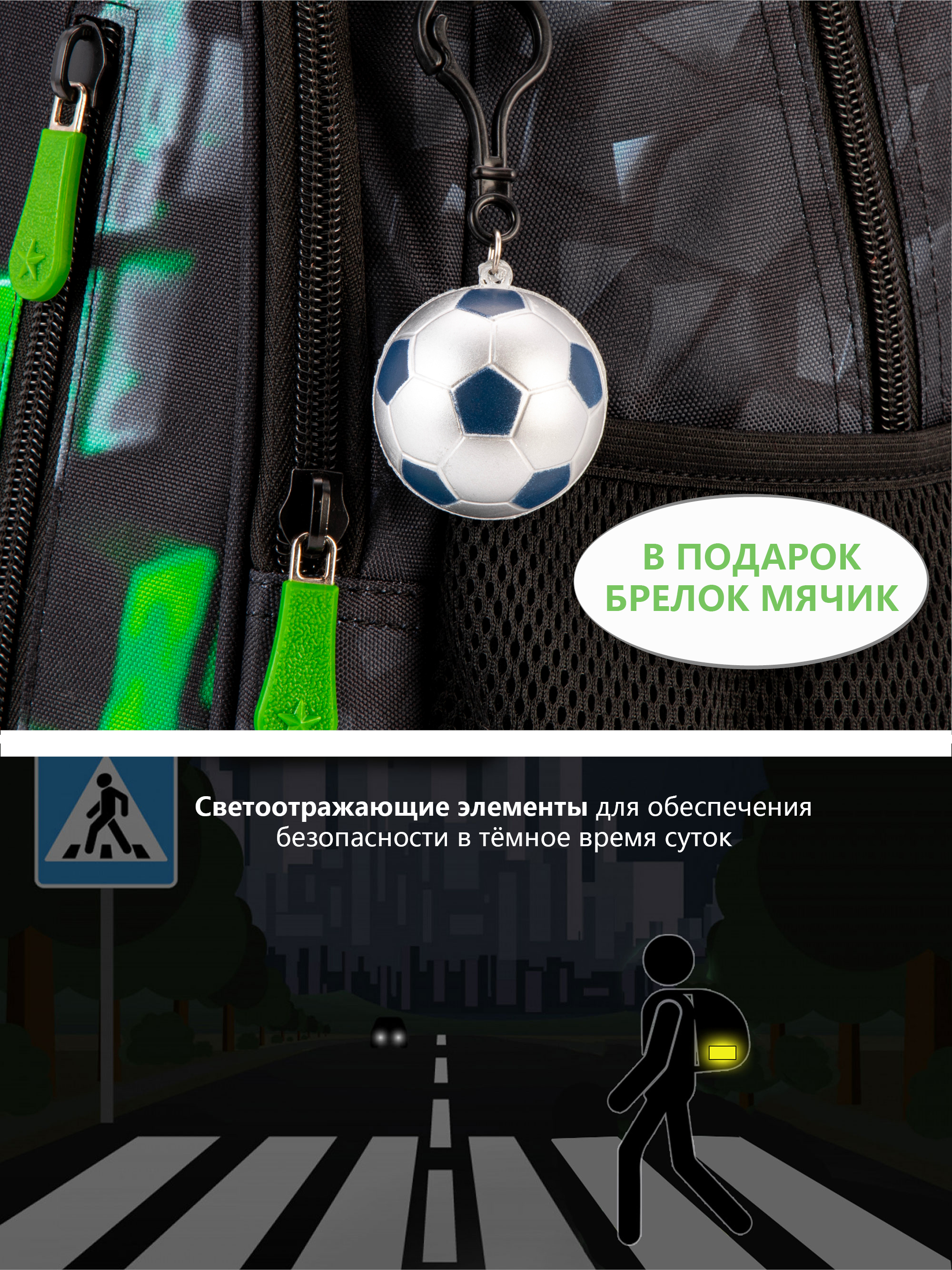 Рюкзак School Standard первокласснику набор 4 в 1 - фото 12