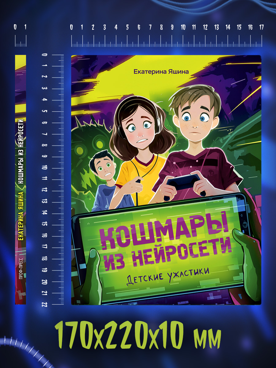 Книга Проф-Пресс детские ужастики Кошмары из нейросети. Е. Яшина - фото 9
