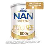 Смесь сухая NAN Supreme молочная 0-12 мес 800 г