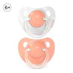 Пустышка Suavinex силикон ортодонтическая от 6 мес. 2 шт.
