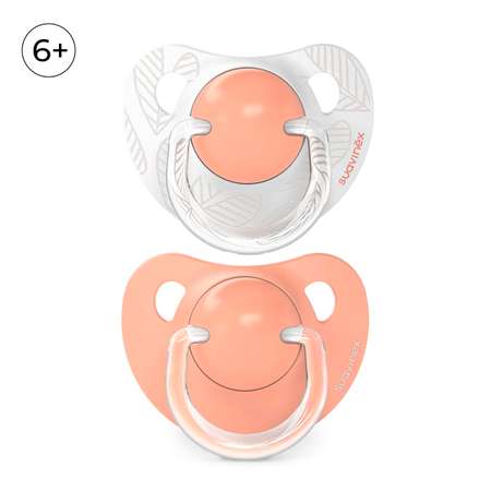 Пустышка Suavinex силикон ортодонтическая от 6 мес. 2 шт.