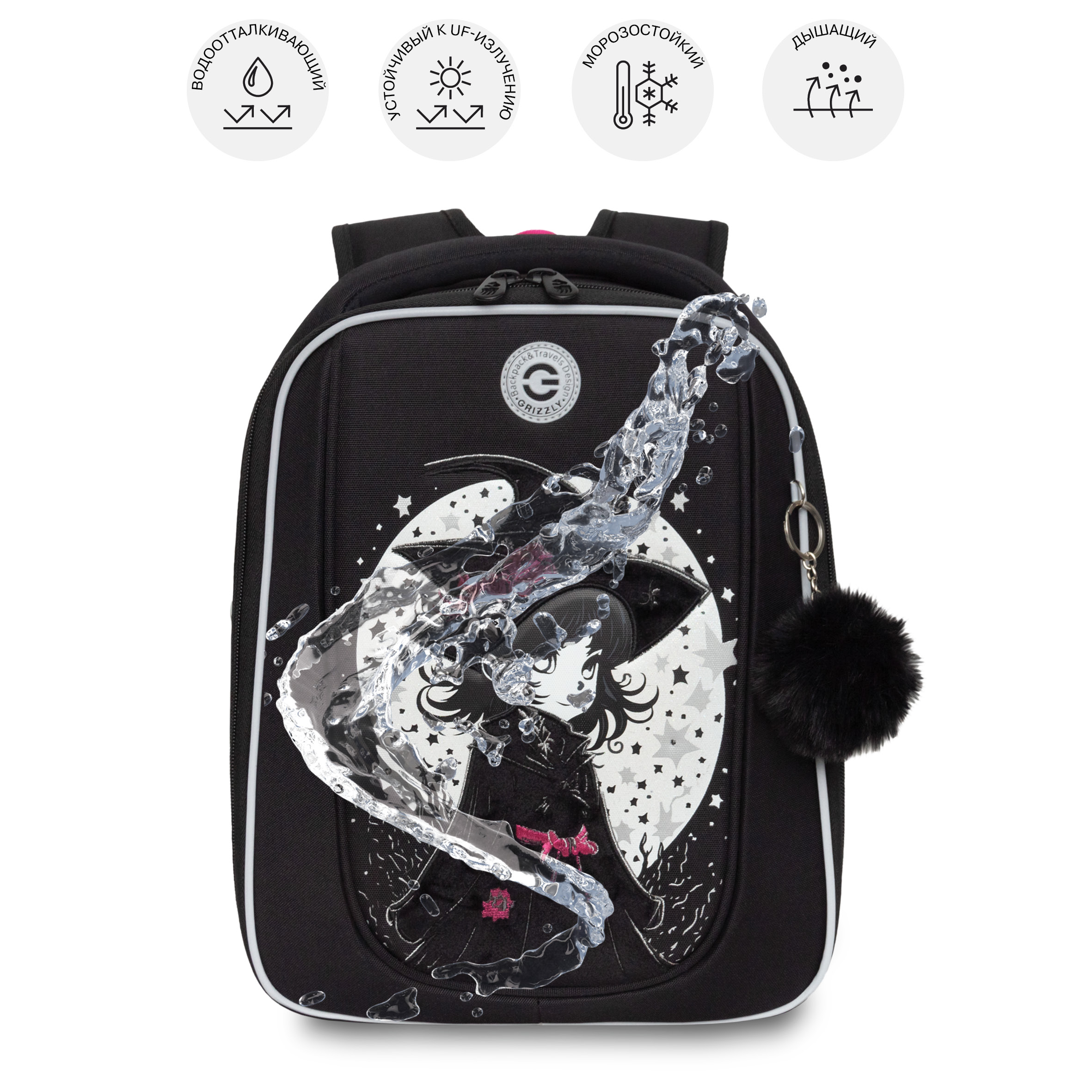 Ранец Grizzly для девочки - фото 9