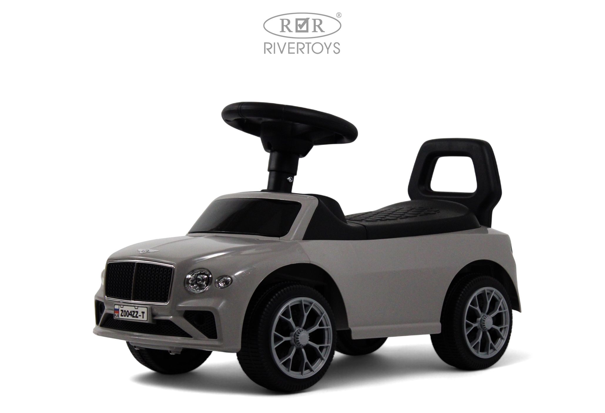 Каталка RIVERTOYS Z004ZZ-T-GREY серый - фото 1